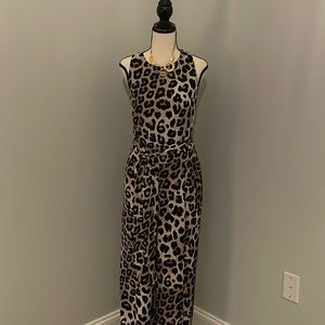 Banana Republic Leopard Jumpsuit